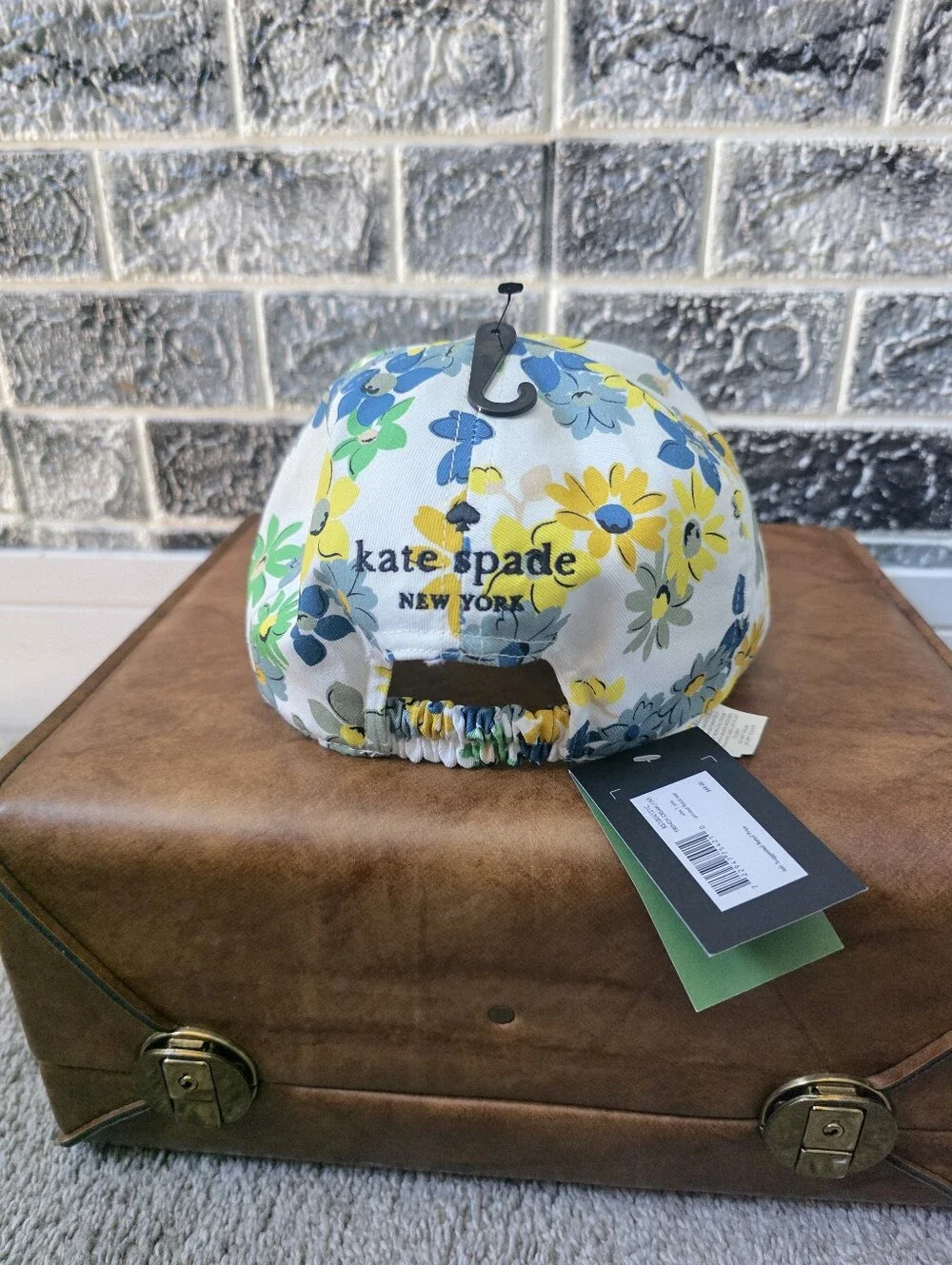 Kate Spade Women's Floral Print Baseball Cap One Size